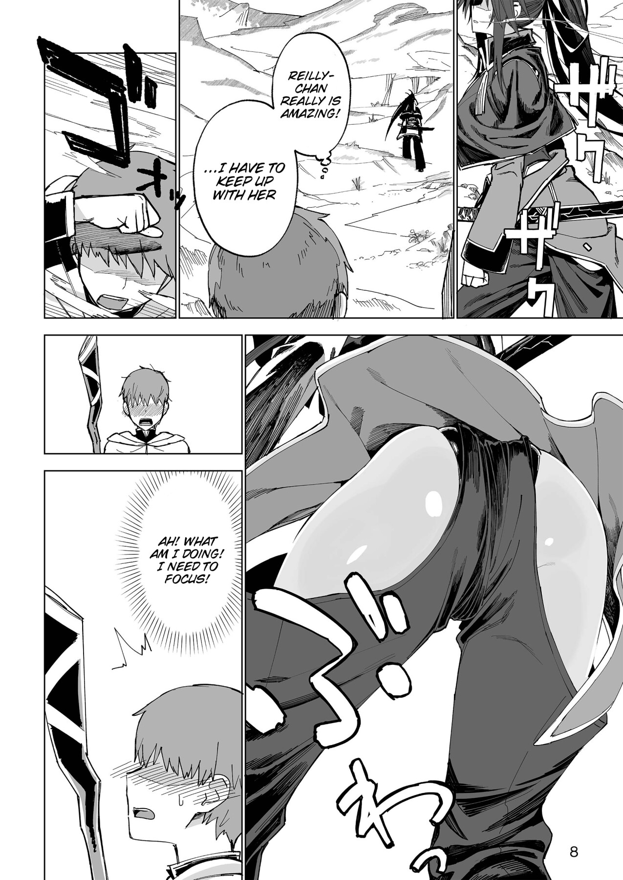 Hentai Manga Comic-Another World♀Hero-Read-5